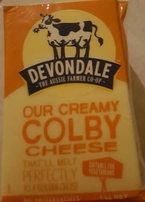 Devondale Our Creamy Colby Cheese