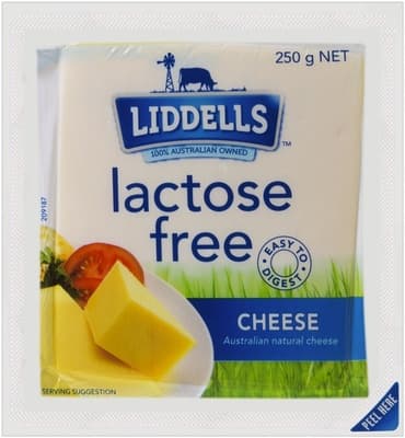 Liddells lactose free cheese
