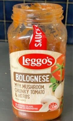 Bolognese with mushrooms