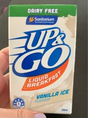 Up & Go liquid breakfast Dairy Free Vanilla