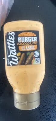 Watties Burger Sauce Classic