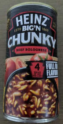 Heinz Big'N Chunky Beef Bolognese