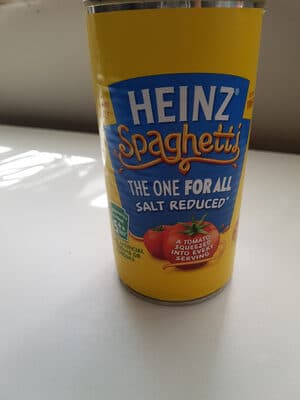 Spaghetti One For All Salt Reduced