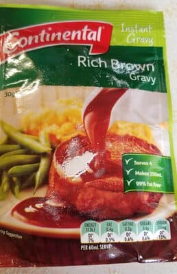 Continental Rich brown gravy