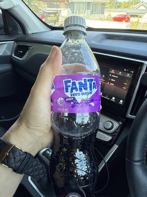 Grape Fanta Zero Sugar