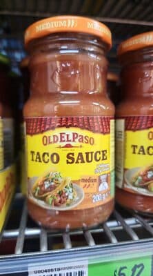 Old El Paso Taco Sauce for Topping