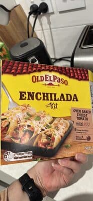 Old El Paso Enchilada Kit Oven Baked Cheesy Tomato