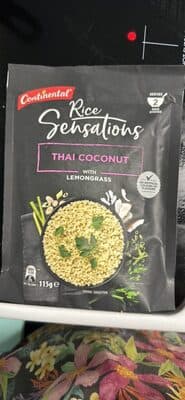 thai coconut & lemongrass gourmet rice