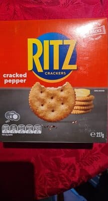 Ritz Cracked Pepper Crackers