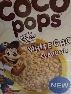 white choc coco pops