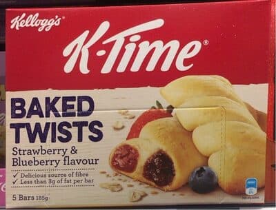 K-Time Twists Strawberry & Blueberry Flavour