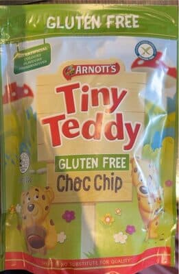 Tiny Teddies Choc Chip Gluten Free