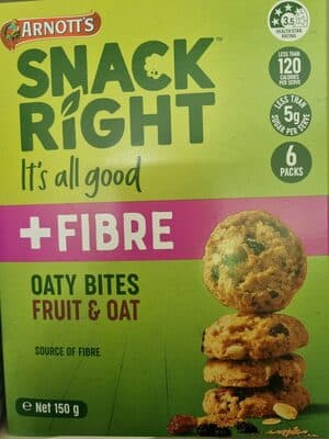 Snack Right Oaty Bites Fruit & Oat