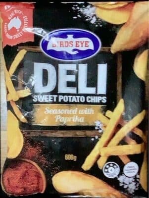Deli Sweet Potato Chips Seasoned with Paprika