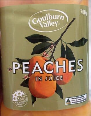 peaches in juice