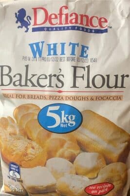 White Bakers Flour