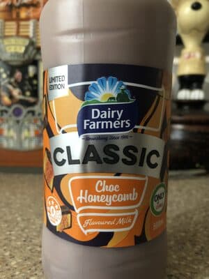 Dairy Farmers Classic Limited Edition Choc Honeycomb Flavoured Milk