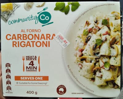 Al Forno Caronara Rigatoni