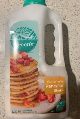 Greens Buttermilk Pancake Shake