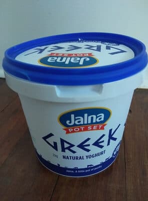 Pot Set Greek Natural Yoghurt