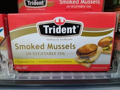 Smoked Mussels in Vegetable Oil