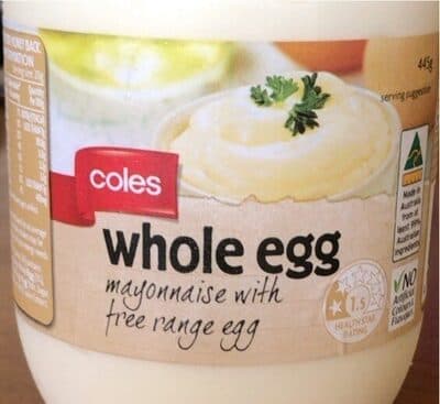 Whole Egg Mayonnaise