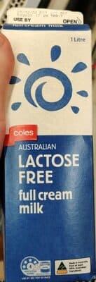 Lactose free milk