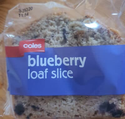 Coles Blueberry Loaf Slices