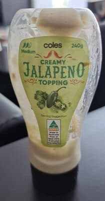 Creamy Jalapeno Topping