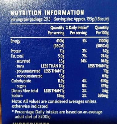 Coles Ultimate 40% Chocolate Chip Cookies - Choclate Dipped