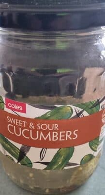 Sweet & Sour Cucumbers