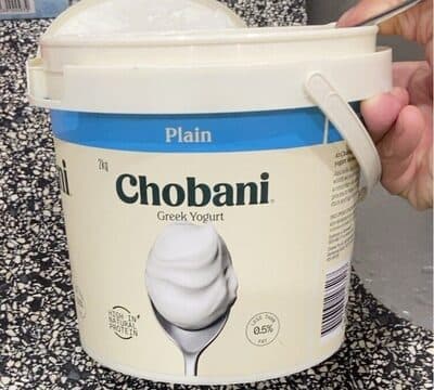 Chobani greek yoghurt