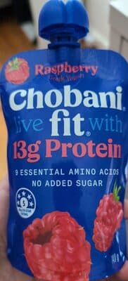 Chobani Fit Raspberry Pouch