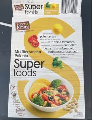 Mediterranean Polenta Super Foods