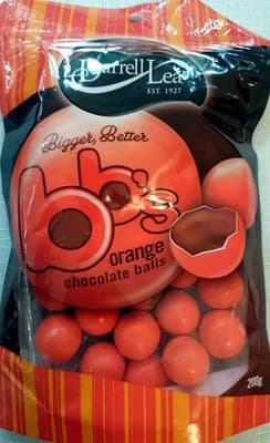 BBs Orange Chocolate Balls