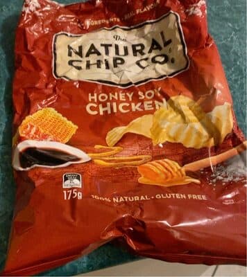 Honey soy chicken chips