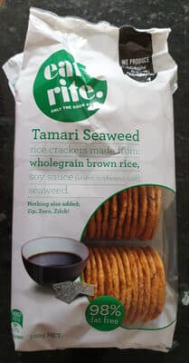 Tamari Seaweed Rice Crackers