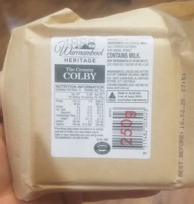 The Creamy Colby