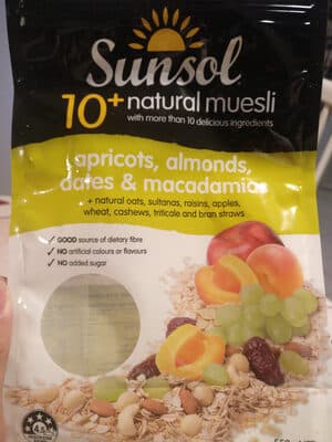 Sunsol Muesli Fruit & Nut
