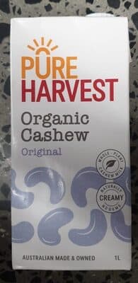 Pure Harvest Organic Cashew