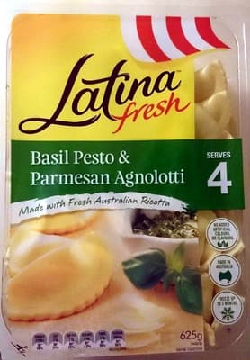 Basil Pesto & Parmesan Agnolotti