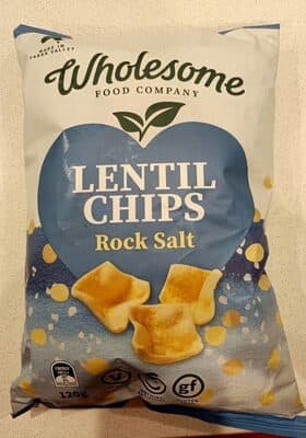 Lentil Chips Rock Salt