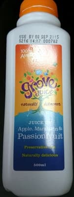 Juice of Apple, Mandarin & Passionfruit