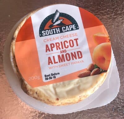 Cream cheese apricot and almond