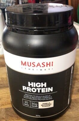 Mus High Protein Vanilla Shake Flavour