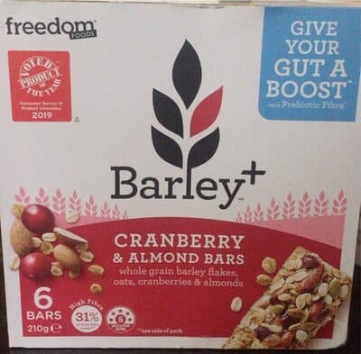 Cranberry & Almond Bars