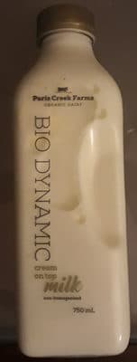 Biodynamic Milk