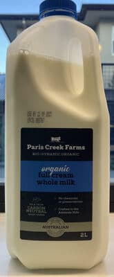 Full cream milk