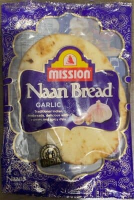Naan Bread Garlic
