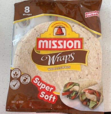 Wraps wholegrain